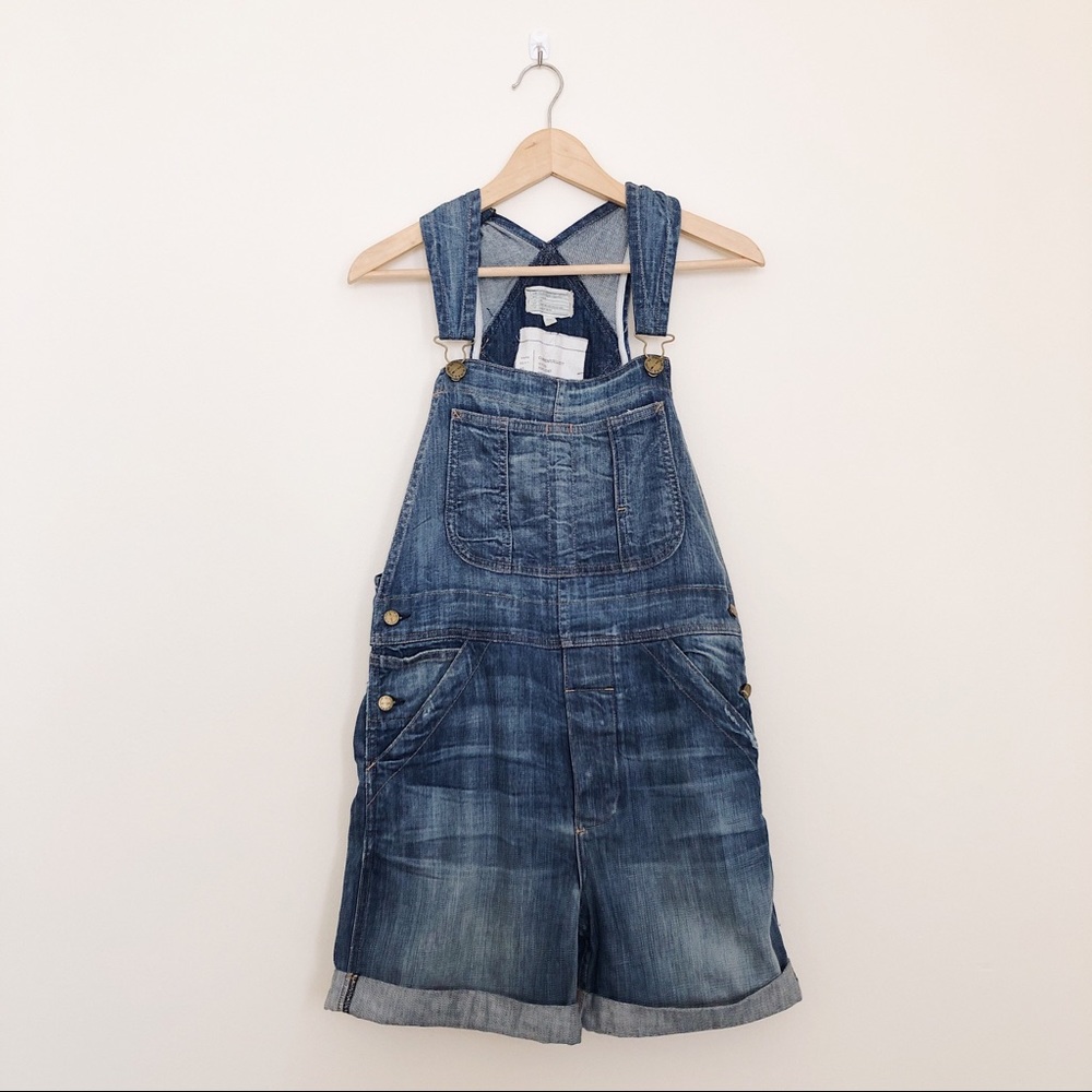 💛Current Elliott The Shortall Overalls Treasure